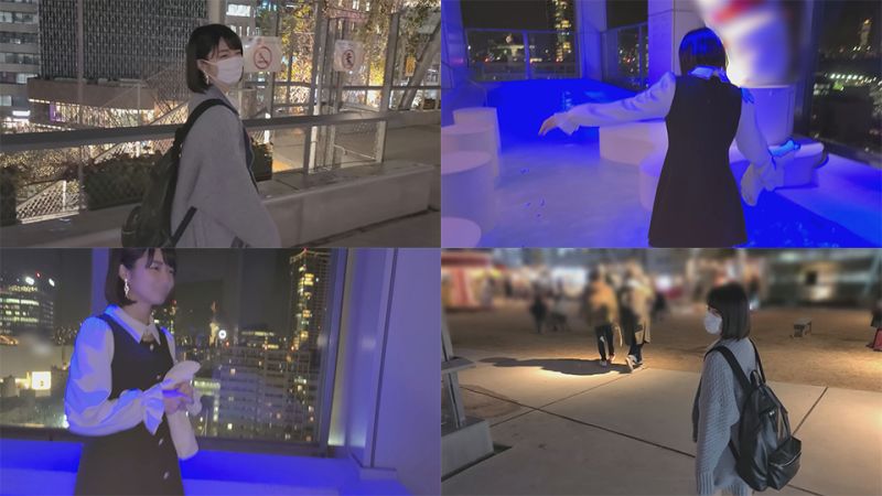 FC2-PPV-2774650 剛毛 清純系苗條美OO（20） 廁所口交&rArr;能看的見夜景的高層飯店連續無套抽插做愛
