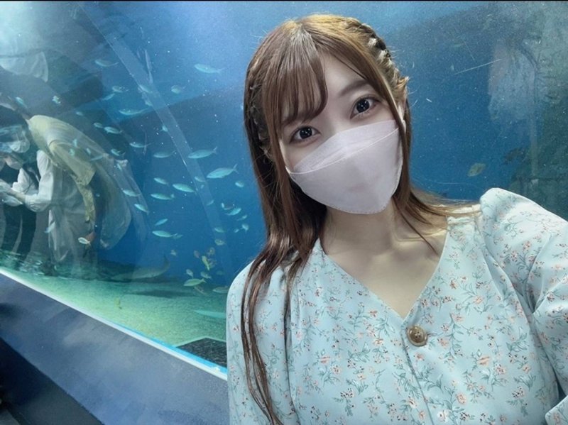 FC2-PPV-4777476 【G罩杯美女】和真衣醬的朋友芽衣醬去水族館約會！約會後立刻無套中出！