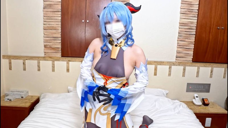 FC2-PPV-4860129 【無碼/數量限定價格】超可愛正統Cosplayer穿原神○雨Cos服高潮不斷！超喜歡SEX的大屁股巨乳過於色情的無套中出性愛自拍！